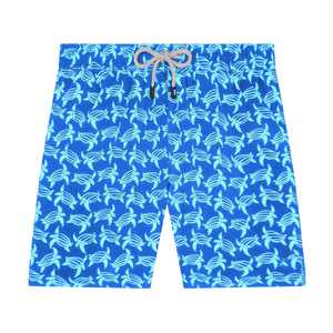 Shorts de bain pour hommes respirants à sublimation, taille personnalisée, séchage rapide, avec logo imprimé, pour l'été et la plage - Product Image 2
