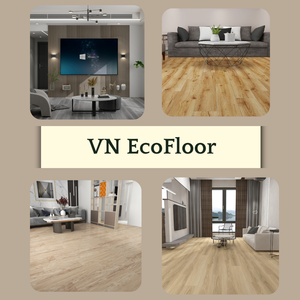 Suelo SPC Ecofloor de 4-7 mm/20 mil con capa de desgaste de 1 mm, acolchado impermeable, antideslizante, estilo roble moderno, ecológico, sistema de clic. - Product Image 3