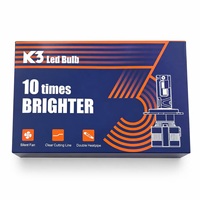 Ampoule de phare LED K3C H4 DC 9-32V Faisceau haut/bas 8PCS GC-7545 LED