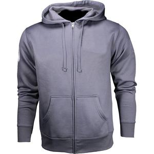 Sweats à capuche décontractés de grande taille avec logo personnalisé pour l'hiver Streetwear en coton à motif droit avec cordons pour la course à pied - Product Image 4