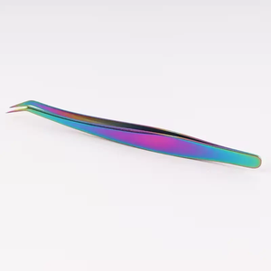 Pinzas Profesionales para Cejas con Punta Puntiaguda de Acero Inoxidable, Color Personalizado, Reutilizables, Duraderas, Venta al por Mayor ANAAIF - Product Image 4