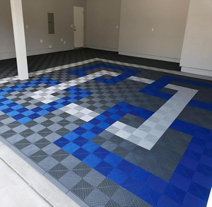 Planche de mosaïque en plastique pour salle de lavage de voitures, <span class=keywords><strong>tapis</strong></span> de sol pour atelier 4S, grille de sol multifonctionnelle, peut être cousue, grille de sol pour atelier de lavage de voitures - Product Image 6