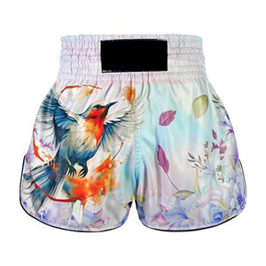 Pantalones Cortos de MMA para Hombre de Alta Calidad, Transpirables, Elásticos, Ligeros, con Logotipo/Color Personalizado, Ropa Deportiva de Secado Rápido - Product Image 1