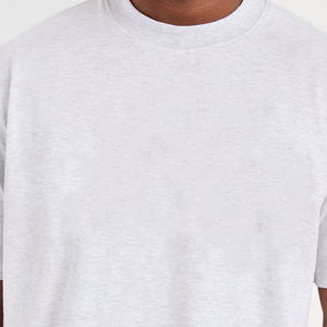 Camiseta de Hombre de Algodón Orgánico Grueso de 280 g/m² con Hombros Caídos, Estampado Personalizado, Tallas Grandes, con Logotipo - Product Image 5