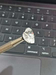Bijoux en diamant Dada, diamant cultivé en laboratoire de 13,00 carats, taille cœur, certifié IGI, diamant non monté E VVS2, bague de fiançailles en forme de cœur - Product Image 5