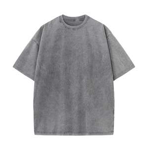 T-shirt Homme Oversize de Luxe en Coton Doux, Coupe Décontractée, Style Urbain, Idéal pour Vêtements à Marque Blanche - Product Image 3