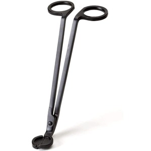 Luxury Matte Black <b>Candle</b> Wick Trimmer Precision Cutting Tool For Clean Burn <b>Candle</b> Care Accessory Durable Stainless Steel Long - Product Image 4