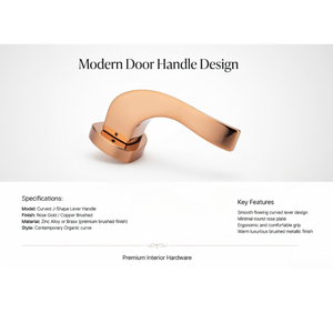 Solid Brass Door <b>Handle</b> Set with Mortise <b>Lock</b> for Interior Use | Designer Lever <b>Handles</b> in Antique, Black,Gold & Graphite Finish - Product Image 5