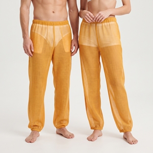 Pantalon en maille transparente haut de gamme avec tissu transparent, pantalon en maille transparente sur mesure, pantalon en maille transparente léger, vente en gros, mode - Product Image 6