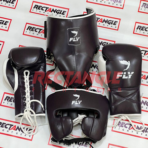 Ensemble d'entraînement et de sparring en cuir Pro Fly neuf, sur mesure, super confortable, gants de kickboxing Fly, dernier modèle, ensembles de boxe Fly - Product Image 4