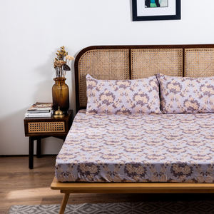 HEAVENBIRDS Parure de lit de luxe à imprimé indien, 300 fils, écologique, toutes saisons, 100 % coton, lit double, 2 taies d'oreiller, pour la maison - Product Image 3