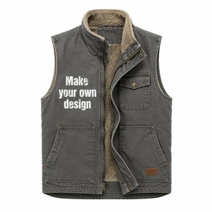 Veste matelassée légère sans manches personnalisée à bas prix, veste matelassée épaisse à capuche pour homme, veste sans manches personnalisée - Product Image 6