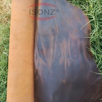 Sepatu Kulit CrazyHorse Buffalo Tahan Air, Sabuk, Sofa, Furnitur, Koper, Kostum