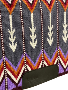 Couverture de selle western robuste en laine, tapis de selle pour cheval, fabrication OEM personnalisée, vente en gros, export - Product Image 4