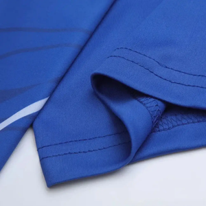 Vêtements de sport, maillot de football de haute qualité, 100% polyester, manches courtes, col rond, uniforme de football, ensemble de maillots de football personnalisés - Product Image 5
