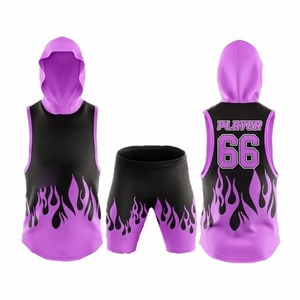 Ensemble uniforme de football américain 7 contre 7 toutes tailles, vêtements de sport, nom et numéros d'équipe, ensemble uniforme de compression 7v7 disponible dans toutes les couleurs - Product Image 4