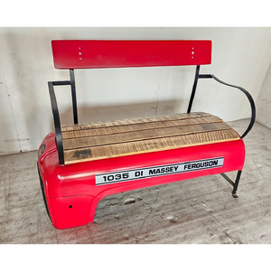 Banco de Tractor de Reproducción, Mueble de Madera Estilo Industrial Vintage, Asientos para Tractor Antiguo, Venta al por Mayor, Proveedor de Exportación - Product Image 4