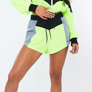 Hot Selling Casual Wear <b>Women</b> Windbreaker <b>Shorts</b> Set Breathable Quick-Dry Outdoor <b>Women</b> Windbreaker <b>Shorts</b> Set - Product Image 3
