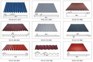 하이 퀄리티 이중 층 골판지 사다리꼴 지붕 프레스 만들기 기계 유약 타일 IBR 시트 롤 성형 기계 PLC - Product Image 6