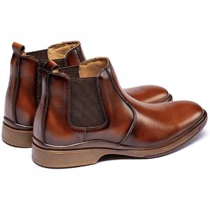 Chaussures en cuir véritable faites à la main pour hommes, chaussures de mariage formelles de luxe, approvisionnement en gros - Product Image 3