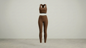 Conjunto de Ropa Deportiva para Mujer, Absorbente de Sudor, Sujetador Deportivo y Pantalones de Yoga Ajustados - Product Image 4