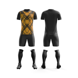 Kit de football de qualité supérieure, maillot personnalisé imprimé |   Tailles pour hommes, femmes et jeunes |   Vêtements de sport légers à séchage rapide en gros - Product Image 5