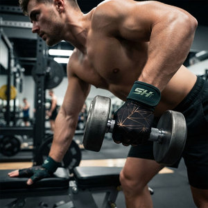 Gants de fitness pour hommes à impression par sublimation, qualité supérieure, motif marbré, légers, prix de gros, gants d'exercice pour la salle de sport - Product Image 6