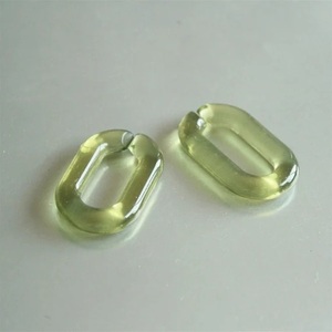 Eslabones de Cadena de Resina Transparentes de Gran Tamaño y Coloridos para Decoración de Paredes, Proyectos de Bricolaje, Separadores de Habitaciones y Accesorios para Cortinas - Product Image 1