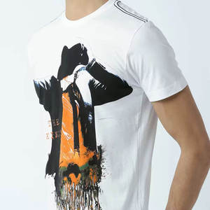T-shirt pour homme personnalisé imprimé à l'écran 2026 |   100% coton, coupe ample, style streetwear |   Tissu lourd de haute qualité, faible MOQ - Product Image 6