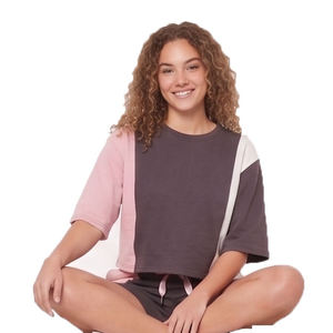 Best Seller Women's Casual Two <b>Piece</b> <b>Set</b> Collarless Solid Polyester/Cotton Eco-Friendly Regular Breathable Quick Dry - Product Image 1