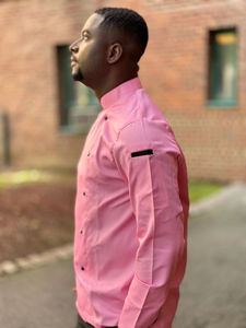 Chaqueta de Chef Personalizada con Logotipo OEM, Uniforme de Cocina de Manga Corta para Hombre y Mujer, Uniforme de Cocinero para Restaurante - Product Image 3