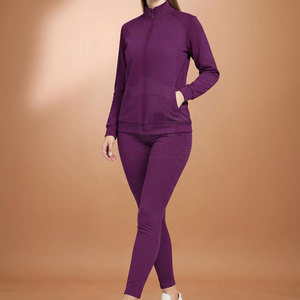 Conjunto de Yoga de 3 Piezas para Mujer, Tela de Secado Rápido, Ropa Deportiva de Fácil Ajuste, Top, Pantalones y Chaqueta, Proveedor de Ropa al Por Mayor - Product Image 5