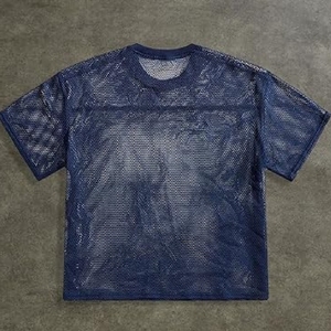เสื้อเชิ้ตตาข่ายพิมพ์ลายน้ำหนักเบาสำหรับวิ่ง ฟิตเนส และชุดออกกำลังกาย - Product Image 3