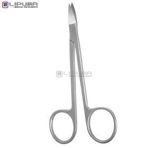 QUINBY 12.0cm Professional Stainless Steel Dental Scissors Optimal <b>Gum</b> Tissue Cutting Manual Surgical Instruments Basis - Product Image 5