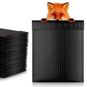 Sobres de Polietileno Negro con Burbujas Autosellables de 7.25 x 11 Pulgadas, Paquete de 300, Sobres de Envío Duraderos con Sellado Electrónico - Product Image 1