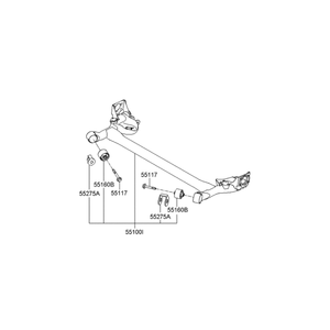 Nouvelles pièces et accessoires automobiles et camionnettes Accent 551001E500 - Product Image 1