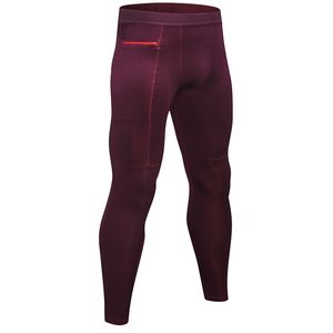 Custom Full Length <b>Thermal</b> Compression Pants <b>for</b> <b>Men</b> with <b>Thermal</b> Insulation Four Way Stretch Construction and Ergonomic Sports - Product Image 3