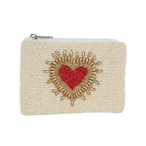 Decorative Beaded Coin Purse Handmade Gift <b>Pouch</b> for Women and Girls Available at Affordable Wholesale Price - Product Image 5