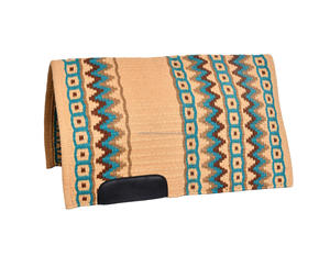 Tapis de selle en feutre de laine de qualité supérieure, style Navajo, équipement équestre, accessoires pour chevaux, produit équestre - Product Image 1