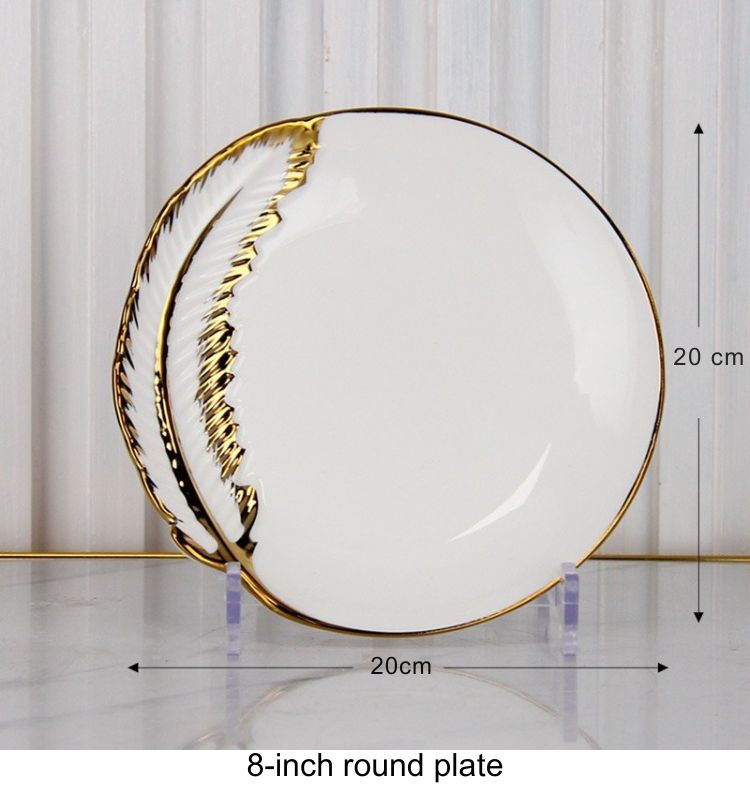 8-inch round plate