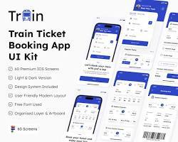 Aplicación para reservar billetes de tren para una fácil búsqueda de trenes, reserva de asientos, pagos seguros, estado en vivo y planificación de viajes sin complicaciones. - Product Image 2