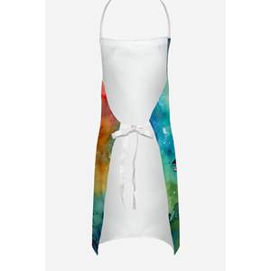 Unisex Large Multicolor Salmon <b>Apron</b> for <b>Cooking</b> Baking Crafts Gardening-for Adults & Unisex - Product Image 4