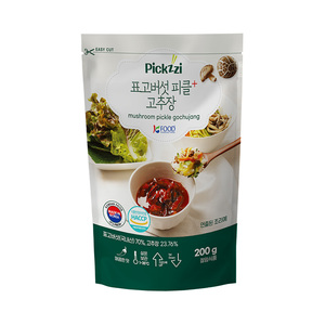 [NAIFFY] Pickzzi Mushroom Pickle - Saveur Gochujang Piment Rouge Épicé pour le Camping en Plein Air et comme Plat d'Accompagnement Sain au Quotidien - Product Image 3