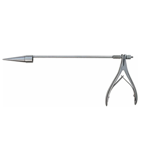 Kit de ligature manuelle pour hémorroïdes en acier inoxydable avec poignée de pince, cône de chargement et bandes sans latex - Product Image 2