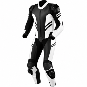 Traje de Cuero para Motociclismo de Una Pieza, Estilo Personalizado, Equipo de Protección Profesional para Motociclistas, Transpirable, de Secado Rápido, Unisex - Product Image 2