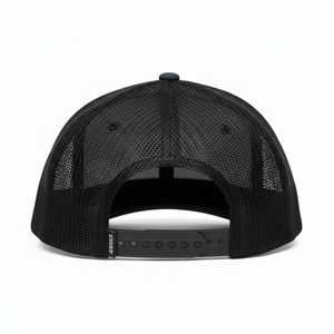 Gorra de Béisbol Personalizada OEM 2026 con Logotipo Bordado en 3D, Naranja y Negra, de Malla, Tipo Trucker, Ajustable, Proveedor - Product Image 3