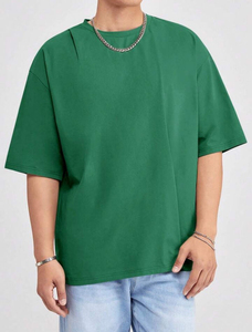 เสื้อยืดวินเทจทรงโอเวอร์ไซส์ ผ้าหนา พิมพ์โลโก้ตามสั่ง คุณภาพสูง ผ้าฝ้ายแท้ สีซีดแบบซันเฟด ทรงไหล่ตก - Product Image 4