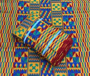 Tissu Wax Ankara à motif Batik, textile tissé pour robes, chemises, sacs et vêtements - Product Image 2