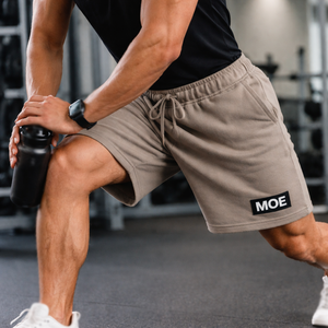 Pantalones Cortos Deportivos de Algodón Personalizados, Casuales, con Cordón en la Cintura, Ropa Deportiva para Hombre, Marca Privada MOE, Producción OEM - Product Image 3