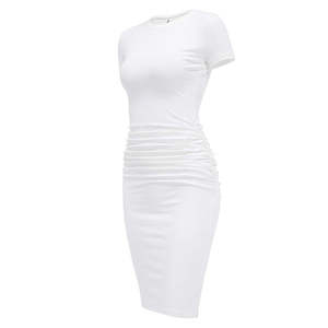 Robe Polo Femme Personnalisée avec Logo – Coton Piqué Haute Qualité – Uniformes Décontractés d'Été à Manches Courtes Coupe Ajustée - Product Image 2